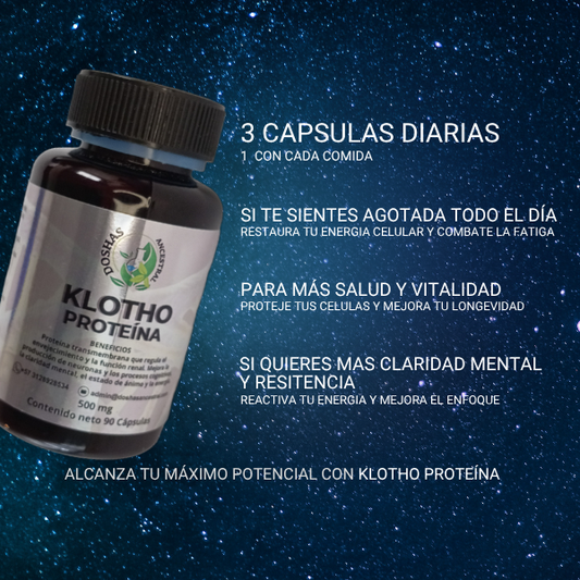 Klotho Proteína Antienvejecimiento y Energía